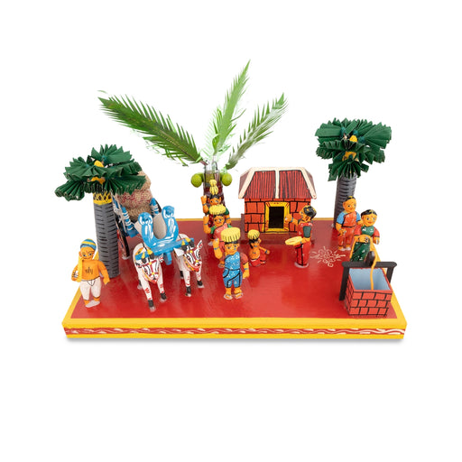 Beautiful Kolu Bommai used in festive Navaratri Golu and golu doll set celebrations