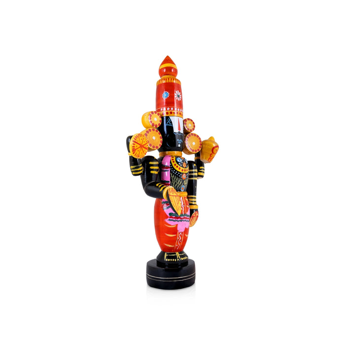 Balaji Murti - 13 x 6.5 Inches | Balaji Idol/ Resin Statue/ Venkateswara Swamy Idol for Pooja
