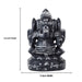 Ganesh Murti - 5.5 Inches | Soft Stone Ganapati Murti/ Ganapati Idol/ Vinayagar Statue for Pooja - Stone Murties