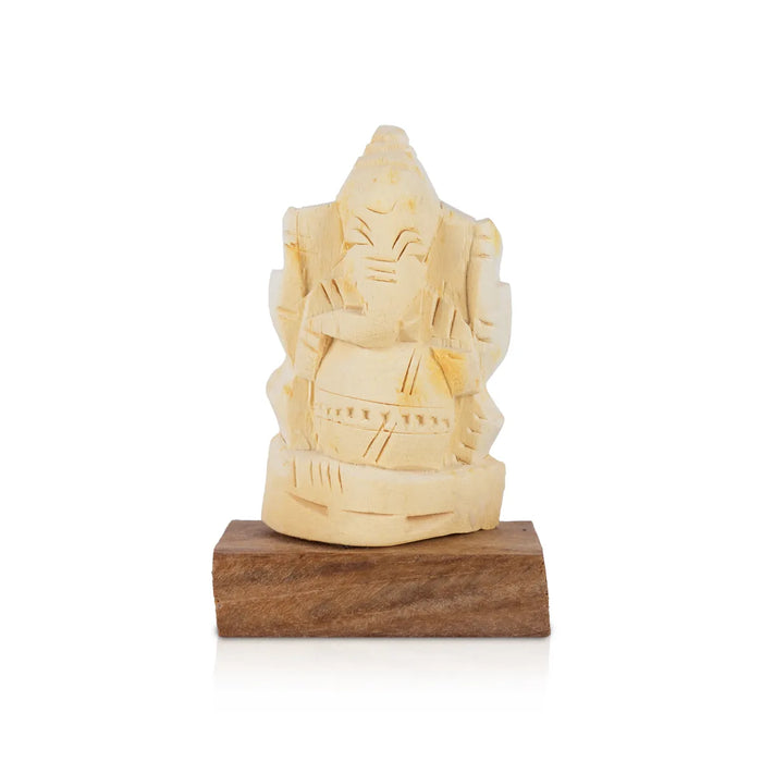Vellerukku Vinayagar Statue - 2 x 1.25 Inches | Vellerukku Ganesh Murti for Pooja