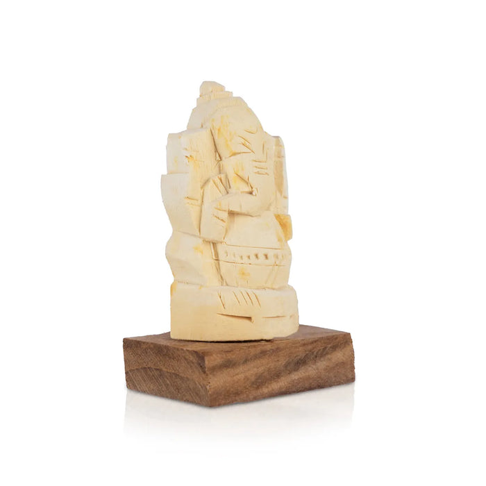 Vellerukku Vinayagar Statue - 2 x 1.25 Inches | Vellerukku Ganesh Murti for Pooja