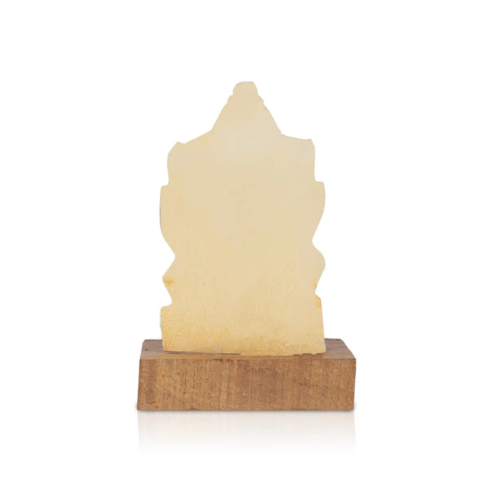 Vellerukku Vinayagar Statue - 2 x 1.25 Inches | Vellerukku Ganesh Murti for Pooja