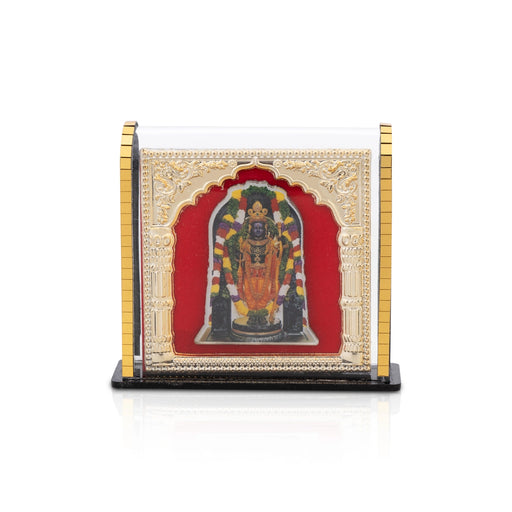 Ayodhya Rama Acrylic Photo Frame - 2.75 x 3 Inches | Acrylic Photo Stand/ Acrylic Picture Frame for Car - Hindu God Photos & Frames