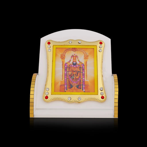 Acrylic Photo Frame - 2 x 2 Inches | Acrylic Frame Stand/ Balaji Design Acrylic Photo Stand for Car - Resin / Fiber / Marble Dust Murties