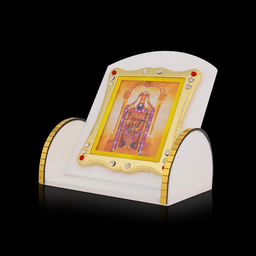 Acrylic Photo Frame - 2 x 2 Inches | Acrylic Frame Stand/ Balaji Design Acrylic Photo Stand for Car - Resin / Fiber / Marble Dust Murties