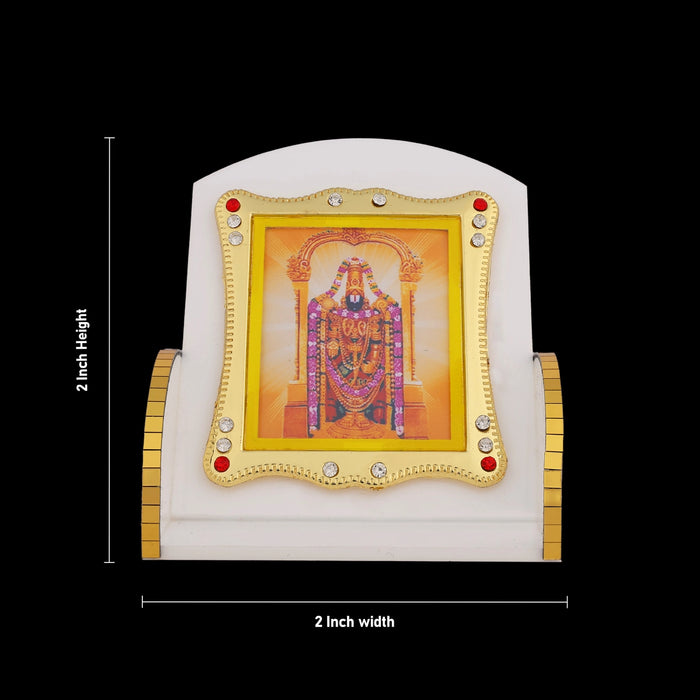 Acrylic Photo Frame - 2 x 2 Inches | Acrylic Frame Stand/ Balaji Design Acrylic Photo Stand for Car