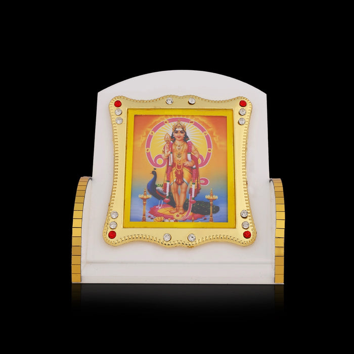 Acrylic Photo Frame - 3 x 2 Inches | Murugan Design Acrylic Frame Stand/ Acrylic Photo Stand for Home Decor