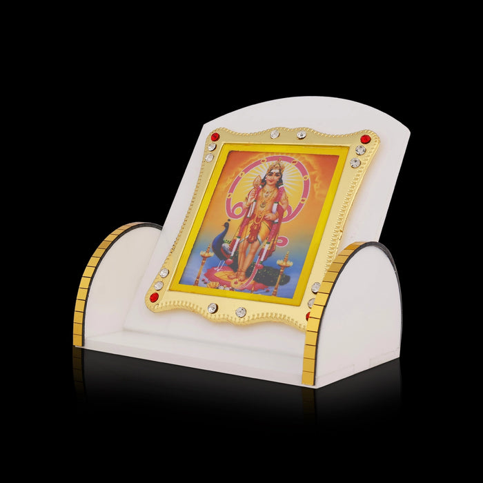 Acrylic Photo Frame - 3 x 2 Inches | Murugan Design Acrylic Frame Stand/ Acrylic Photo Stand for Home Decor