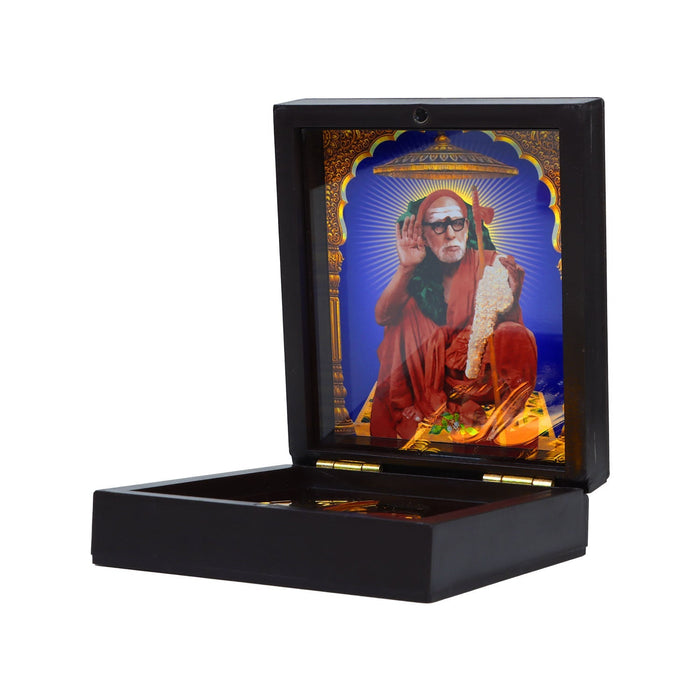 Pooja Box - 1.5 x 4 Inches | Charan Paduka Box/ Maha Periyava Padham Box for Pooja - Pooja Box & Paduka