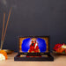Pooja Box - 1.5 x 8.5 Inches | Charan Paduka Box/ Maha Periyava Padham Box for Pooja - Pooja Box & Paduka