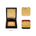 Sai Baba with Sri Padham Box - 1.5 x 3.75 Inches | Shirdi Sai baba Paduka box / Sai baba Pooja Box for Home - Pooja Box & Paduka
