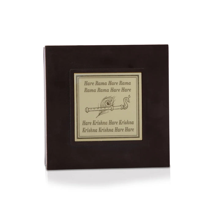 Puja Box - 1.5 x 4.5 Inches | Laddu Krishna Pooja Box/ Charan Paduka Box for Home - Pooja Box & Paduka