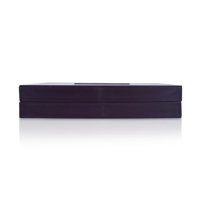 Guruvayurappan with Sri Padham Box - 1.75 x 8.5 Inches |Charan Paduka Box/ Guruvayurappan Padham Box for Pooja - Pooja Box & Paduka