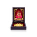 Maha Lakshmi Murti With Padham Pooja Box | Charan Paduka Box/ Puja Box for Home - Pooja Box & Paduka