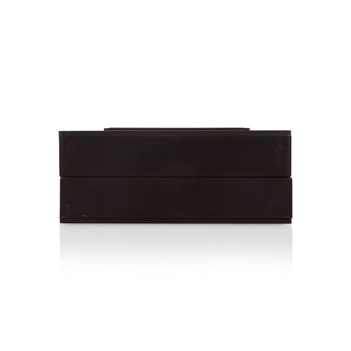 Ayyappan With Padham Pooja Box - 1.5 x 3.5 Inches | Charan Paduka Box/ Puja Box for Home - Pooja Box & Paduka