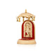 Ayodhya Rama With Paduka - 4.5 x 2 Inches | Ayodhya Ramar With Umbrella Car Decor/ Car Stand for Decoration - Pooja Box & Paduka