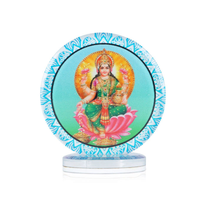 Lakshmi Car Dashboard Photo Stand - 2.5 x 2.25 Inches | Car Photo Stand/ Photo Stand for Car Dashboard/ 30 Gms