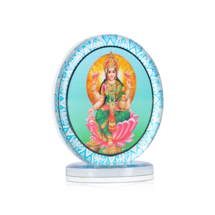 Lakshmi Car Dashboard Photo Stand - 2.5 x 2.25 Inches | Car Photo Stand/ Photo Stand for Car Dashboard/ 30 Gms