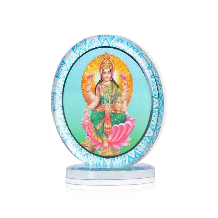 Lakshmi Car Dashboard Photo Stand - 2.5 x 2.25 Inches | Car Photo Stand/ Photo Stand for Car Dashboard/ 30 Gms