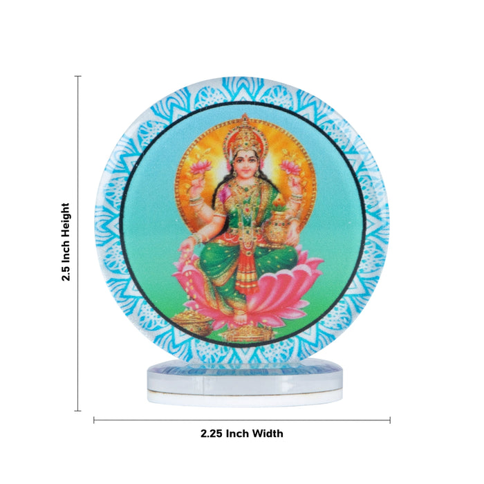 Lakshmi Car Dashboard Photo Stand - 2.5 x 2.25 Inches | Car Photo Stand/ Photo Stand for Car Dashboard/ 30 Gms