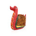 Duck Statue - 6 x 6 Inches | Wooden Painted Duck Figurine / Cut out Design/ Duck Sculpture for Home Decor - Table Stand Accessories