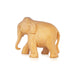 Elephant Statue - 4 x 5 Inches | Wooden Statue/ Elephant Figurine/ Elephant Sculpture for Home - Table Stand Accessories