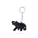 Elephant Statue Key Chain - 1.5 x 2 Inches | Wooden Key Holder/ Elephant Idol Key Ring for Car & Bike - Key Chain & Key Holder