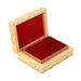 Jewellery Box  - 4 x 3 Inches |  Wooden Box/ Sheesam Wood Gem Stone Box for Women - Handicraft Items