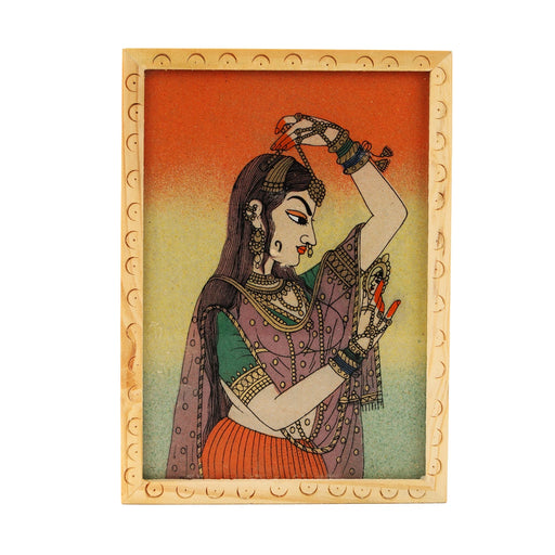 Jewellery Box  - 7 x 5 Inches |  Wooden Box/ Sheesam Wood Gem Stone Box for Women - Handicraft Items