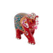 Elephant Statue - 5 x 5.5 Inches | Wooden Elephant/ Painted Elephant Idol for Home - Table Stand Accessories