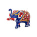 Elephant Statue - 2 x 2.5 Inches | Metal Elephant Idol/ Painted Elephant Sculpture for Home - Table Stand Accessories