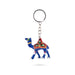 Key Chain - 2 x 2 Inches | Camel Design Key Ring/ Metal & Painted Key Holder for Car & Bike - Key Chain & Key Holder