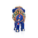 Elephant Statue - 3.5 x 4.25 Inches | Metal Elephant Idol/ Painted Elephant Sculpture for Home - Table Stand Accessories