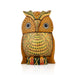 Owl Statue - 6.25 X 4 Inches | Wooden Owl Figurine/ Owl Sculpture For Home Decor And Good Luck Charm - Table Stand Accessories