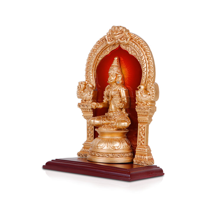 Annapurna Devi - 9.5 Inches | Annapurna Murti/ Annapoorani Statue/ Annapurna Idol for Pooja