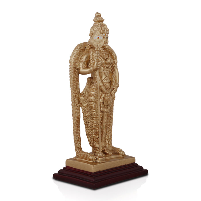 Murugan Statue - 6 Inches | Murugan Idol/ Polyresin Murugan Silai for Pooja