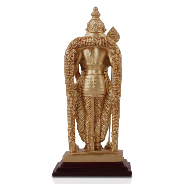 Murugan Statue - 6 Inches | Murugan Idol/ Polyresin Murugan Silai for Pooja