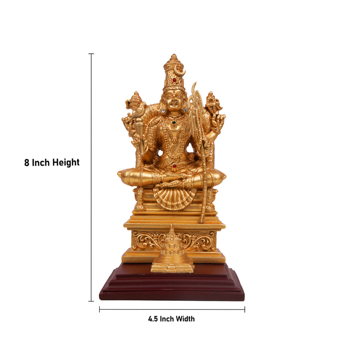 Kamatchi Amman Statue - 6 Inches | Kamatchi Amman Silai/ Kamakshi Idol for Pooja