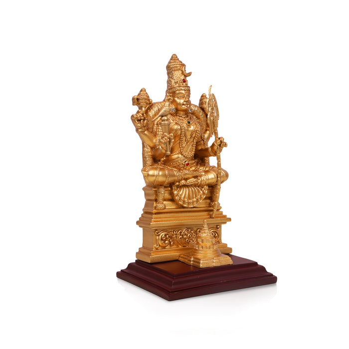 Kamatchi Amman Statue - 6 Inches | Kamatchi Amman Silai/ Kamakshi Idol for Pooja