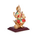 Mahalaxmi Murti - 9.5 x 7 Inches | Gold Polish Mahalakshmi Murti/ Resin Statue for Pooja - Fibre Murties