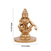 Ayyappan Statue - 2.5 x 1.75 Inches | Resin Statue/ Ayyappa Idol/ Ayyappan Vigraham for Pooja - Fibre Murties