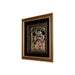 Bihari Shrinathji Design Photo Frame - 16 x 14 Inches | Picture Frame With Led Light for Wall Decor - Hindu God Photos & Frames