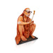 Kanchi periyava Sitting on Base Murti - 22 x 17 Inches | Fibre Kanchi periyava Idol / Periyava Statue For decor - Fibre Murties