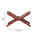 Wood Rehal - 5 x 10 Inches | Angoori Design Holy Book Stand for Reading Purpose - Book Stand