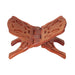 Wood Rehal - 5 x 10 Inches | Angoori Design Holy Book Stand for Reading Purpose - Book Stand