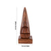 Wooden Nose Shaped Spectacle Holder - 6.5 x 2.5 Inches | Eyeglass Holder Stand/ Spectacle Stand for Home - Table Stand Accessories
