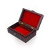 Jewel Box - 2.5 x 8 x 5 Inches | Brass Design Storage Box/ Wooden Box for Women - Handicraft Items
