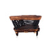 Wooden Cart - 7 x 15 Inches | Fruit Basket Wooden Cart/ Decorative Bogey Cart for Home - Table Stand Accessories
