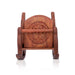 Rocking Chair Tea Coaster - 5 x 5.5 Inches | Wooden Tea Coaster for Home Decor - Table Stand Accessories