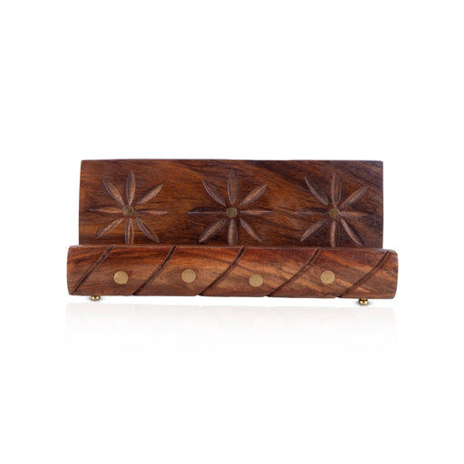 Mobile Stand - 2.5 x 6 Inches | Phone Stand / Wood Cell Phone Stand / Mobile Holder - Table Stand Accessories
